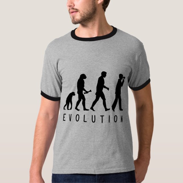 Camiseta Evolución: Birder (Anverso)