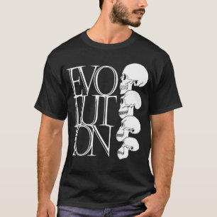 Camiseta Evolución (camisa oscura)