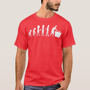 Camiseta Evolución Cocina Cocina Chef Gastronomía Gourmet