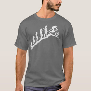 Camiseta Evolución cuesta abajo en bicicleta MB Funny G