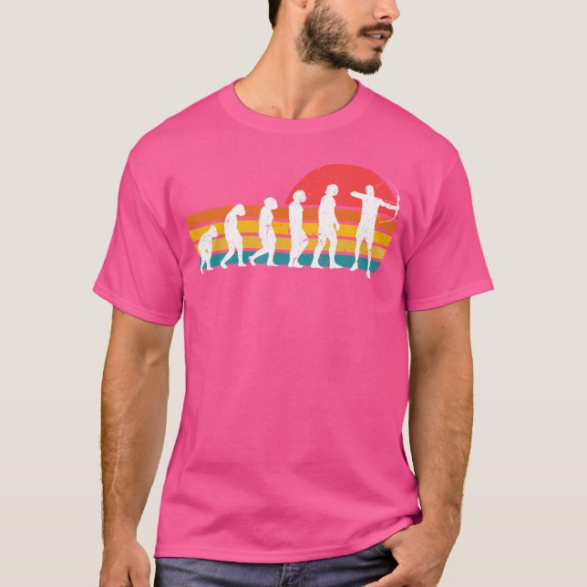 Camiseta Evolución De Arcos De Caza De Arcos De Arcos Para  (Anverso)