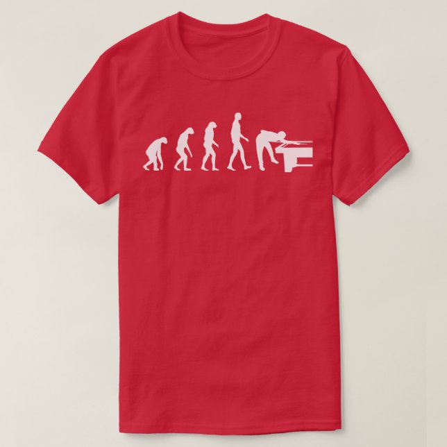 Camiseta Evolución de Billard (Diseño del anverso)