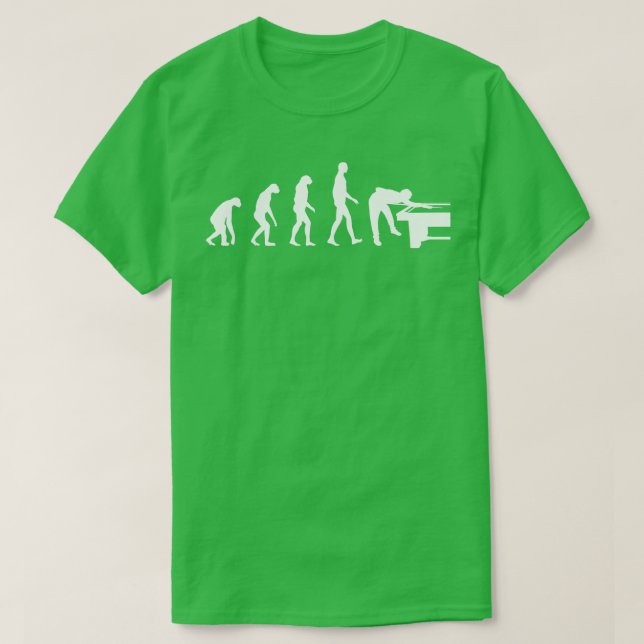 Camiseta Evolución de Billard (Diseño del anverso)