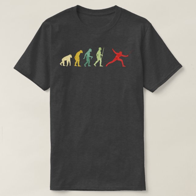 Camiseta Evolución de cercas (Diseño del anverso)