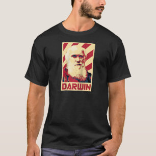 Camiseta Evolución de Charles Darwin Propaganda Retro Ragla