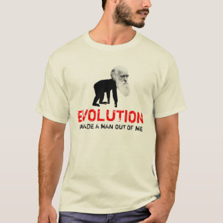 Camiseta Evolución de Darwin
