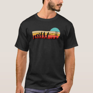 Camiseta Evolución de deportes de disco de golf para papá d