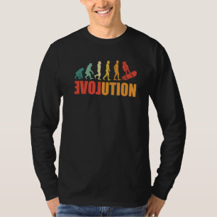 Camiseta Evolución de Fingerboard Patinaje con los Dedos Fi