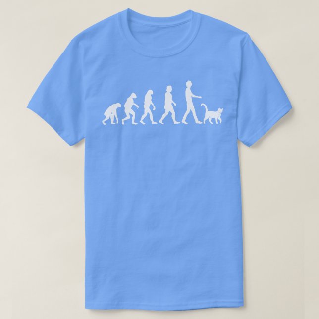 Camiseta Evolución de gatos 2 (Diseño del anverso)