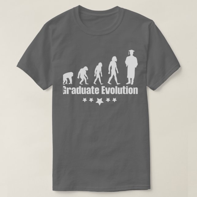 Camiseta Evolución de graduación (Diseño del anverso)