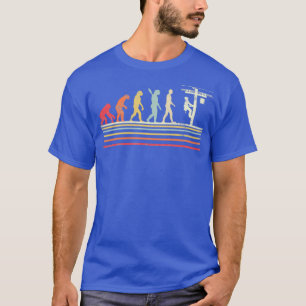 Camiseta Evolución De Guay De Estilo Retro De Electricista