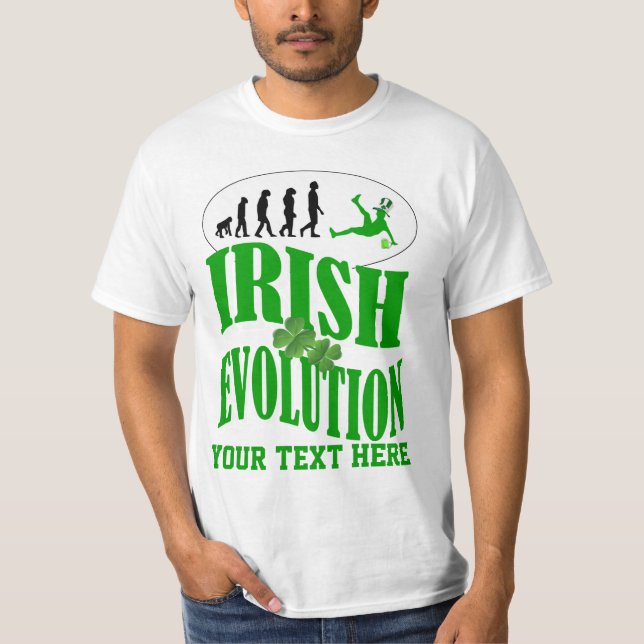 Camiseta Evolución de Irlanda (Anverso)
