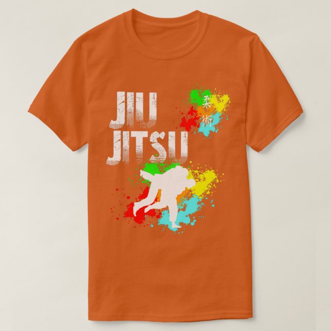 Camiseta Evolución de Jiu Jitsu 7 (Diseño del anverso)