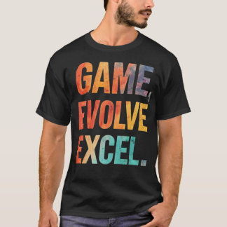 Camiseta Evolución de juego Excel