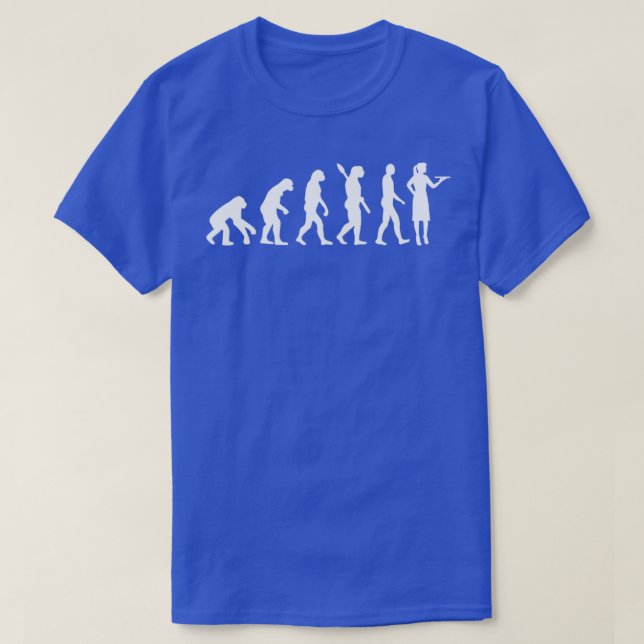 Camiseta Evolución de la camarera (Diseño del anverso)