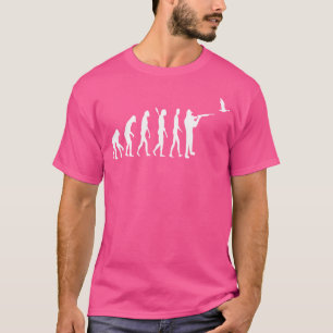 Camiseta Evolución de la caza de pato caza silvestre caza d