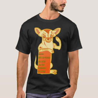 Camiseta Evolución de la chihuahua la pequeña raza pura más
