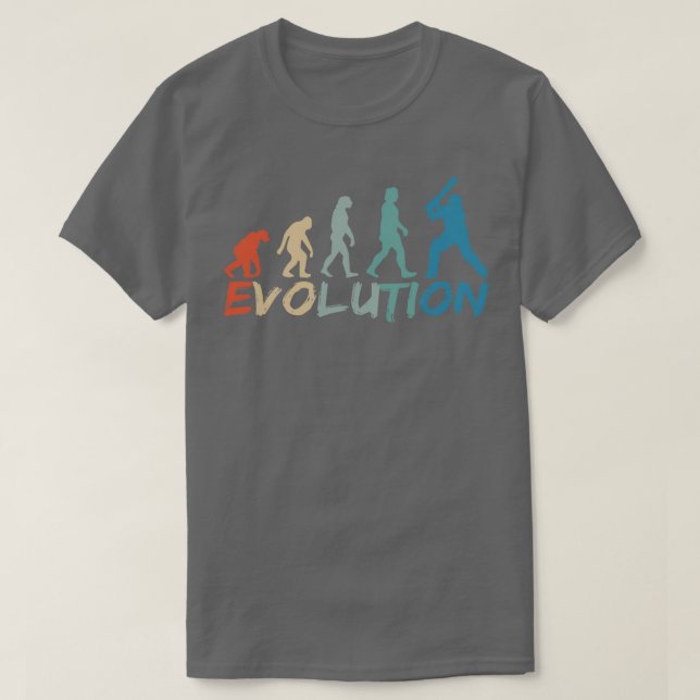 Camiseta Evolución de la cosecha de cricket 1 (Diseño del anverso)