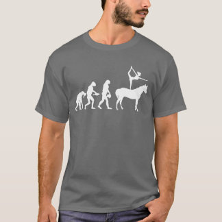 Camiseta Evolución de la Evolución de los Caballos Fe de la