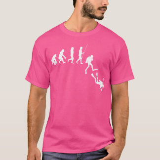 Camiseta Evolución De La Evolución Del Hombre Divertida Scu