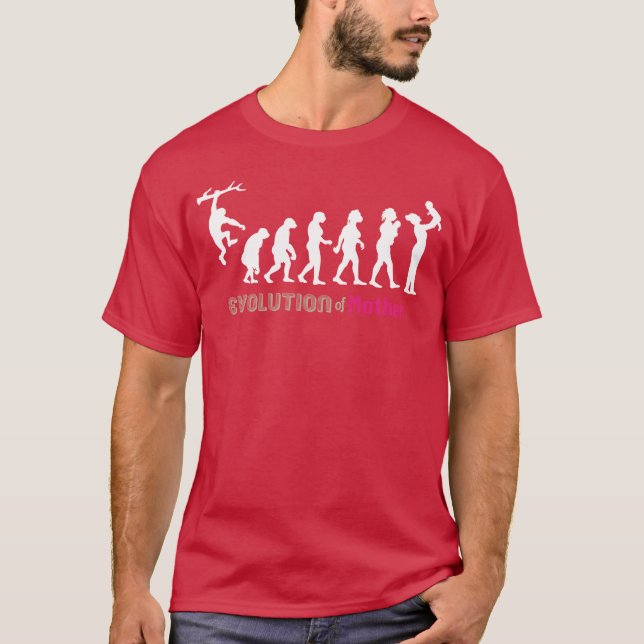 Camiseta Evolución De La Madre chica (Anverso)