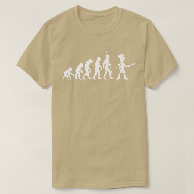 Camiseta Evolución de la panadería Baker Baker Master de pa (Diseño del anverso)