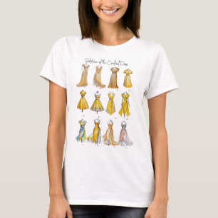 Camiseta Evolución de la vestimenta de cóctel