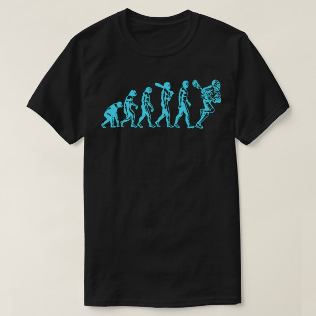Camiseta Evolución De Lacrosse Classic TShirt (Diseño del anverso)