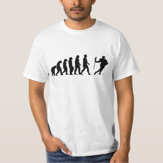Camiseta Evolución de Lacrosse - Lacrosse divertida