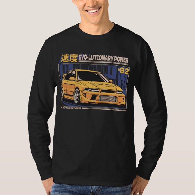 Camiseta Evolución de Lancer 5 - Poder Evolutivo (Anverso)