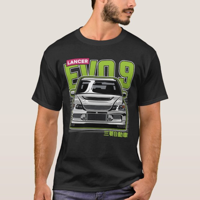 Camiseta Evolución de Lancer 9 (Anverso)
