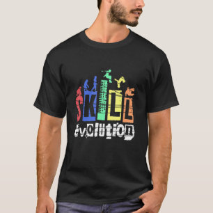 Camiseta Evolución De Las Habilidades De Parkour De Jumpin 