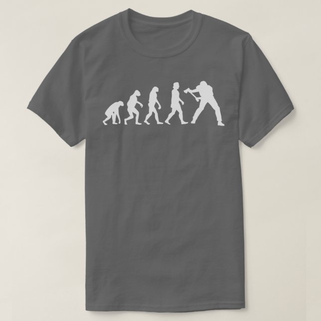 Camiseta Evolución de los leñadores (Diseño del anverso)