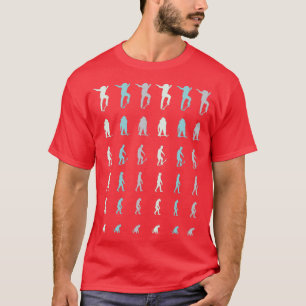 Camiseta Evolución de los patinadores