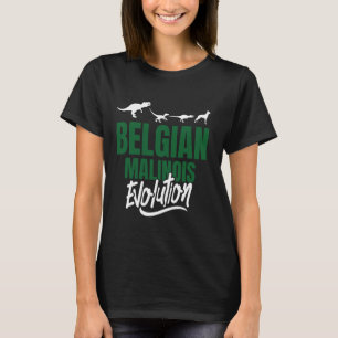 Camiseta EVOLUCIÓN DE MALINOIS BELGA Pastor Belga Ow