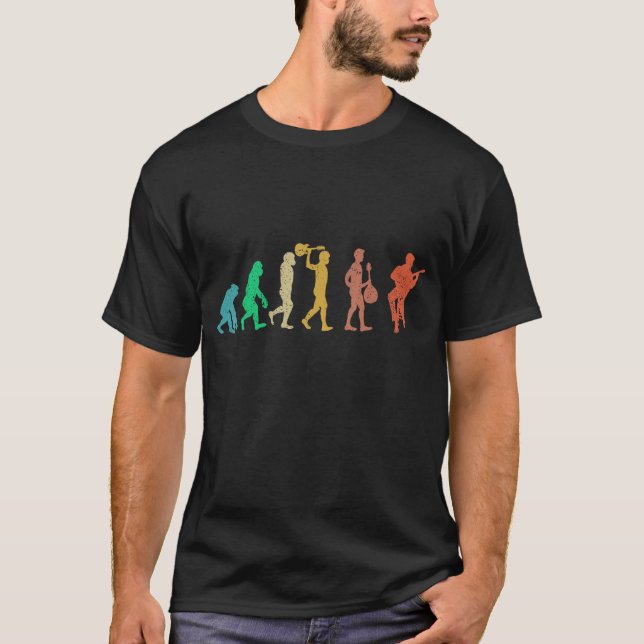 Camiseta Evolución de Mandolin (Anverso)