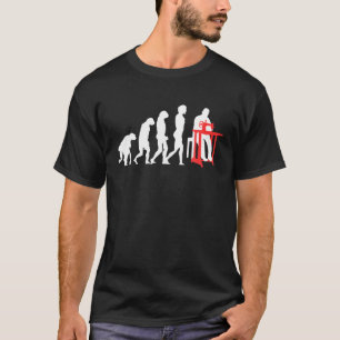 Camiseta Evolución de máquina de coser