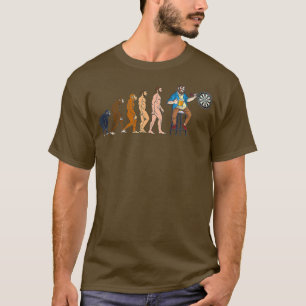 Camiseta Evolución de Mens Darts nueva edición dartboard gr
