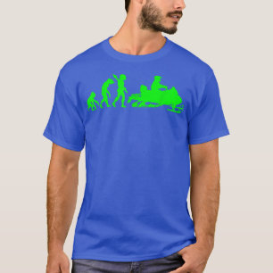 Camiseta Evolución de moto de moto para motos de nieve