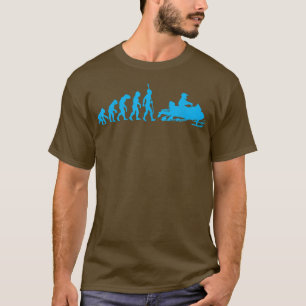 Camiseta Evolución de moto de moto para motos de nieve