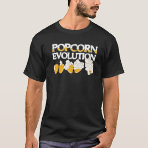 Camiseta Evolución de palomitas Popcorn Entusiast Kernel M