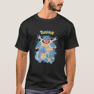 Camiseta Evolución de Pokémon Squirtle