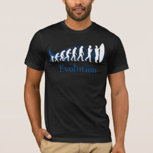 Camiseta Evolución de practicar surf