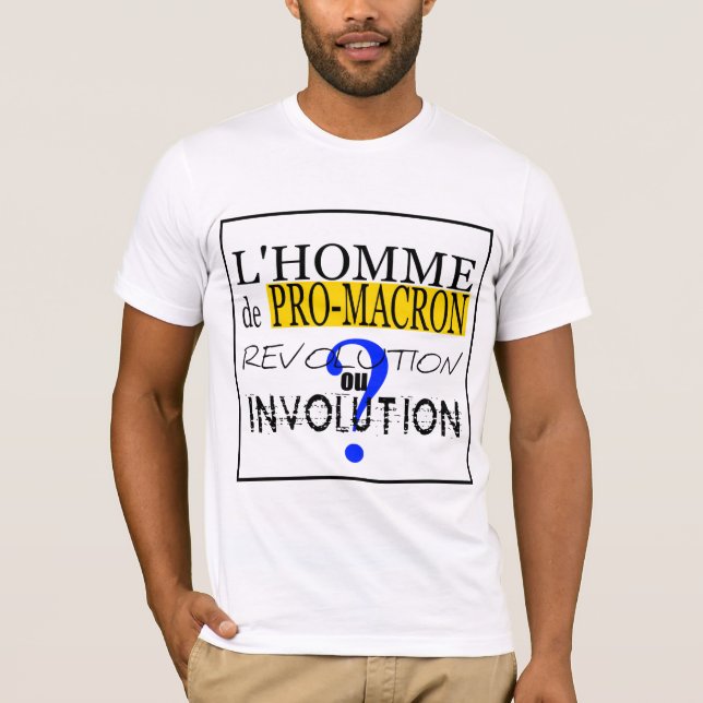 Camiseta Evolución de PRO-M-A-C-R-O-N (Anverso)