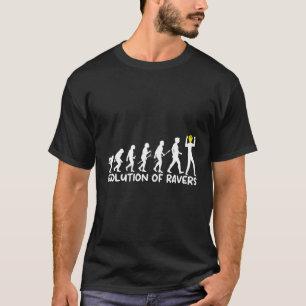 Camiseta Evolución De Ravers 90'S Rave Edm House Techno Smi