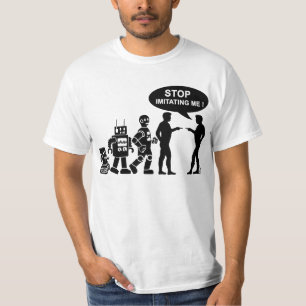 Camiseta Evolución de robots