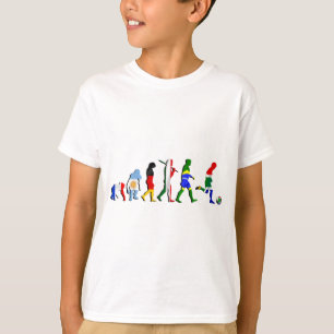 Camiseta Evolución de Suráfrica de los regalos del fútbo