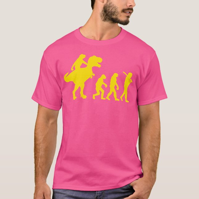 Camiseta Evolución De Trex (Anverso)