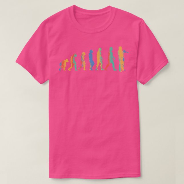Camiseta Evolución de trompeta 3 (Diseño del anverso)