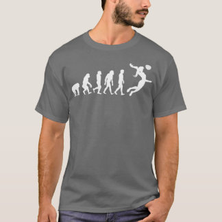 Camiseta Evolución de un Chica de voleibol 1